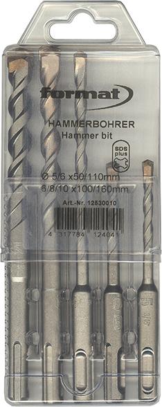 FORMAT Hammerbohrersatz: SDS-plus