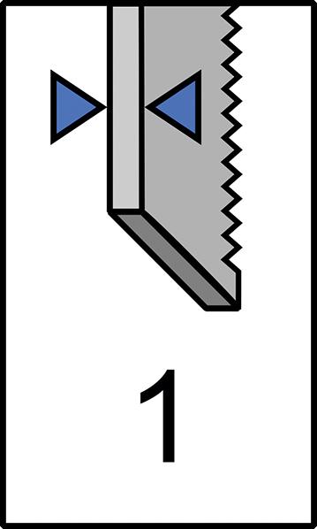 BOSCH BiM-Stichsägeblatt, (VE: 3 Stück)