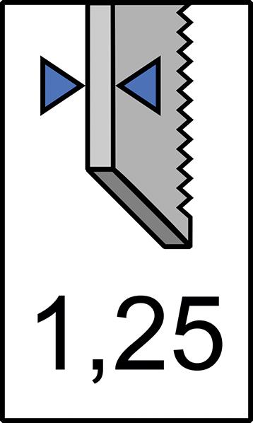 BOSCH BiM-Stichsägeblatt, (VE: 5 Stück)