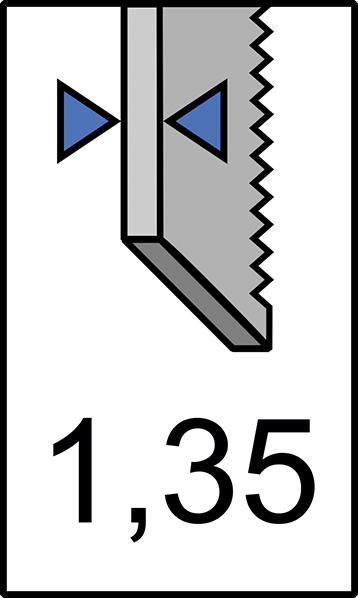 BOSCH HM-Säbelsägeblatt, (VE: 1 Stück)