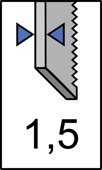 BOSCH BiM-Stichsägeblatt, (VE: 5 Stück)