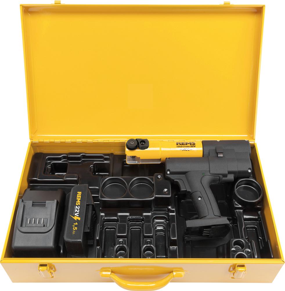 REMS Hybrid-Radialpresse im Koffer