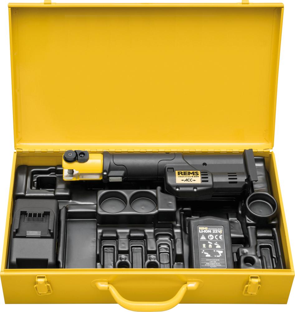 REMS Hybrid-Radialpresse im Koffer