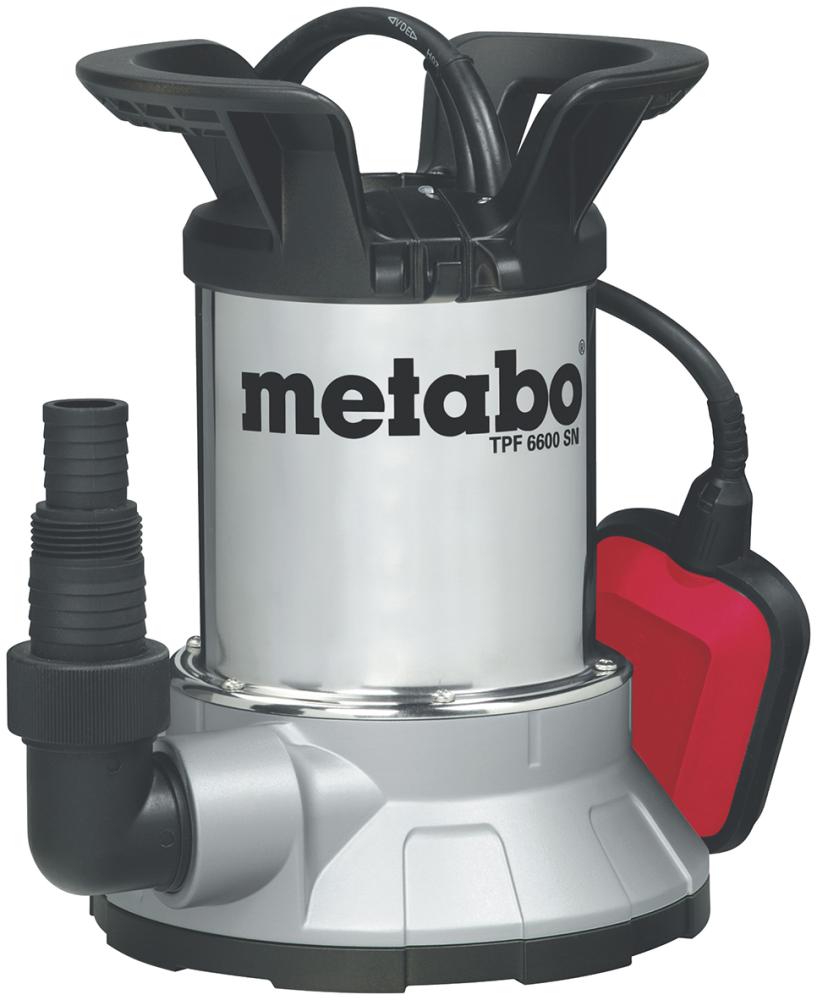 METABO Klarwassertauchpumpe, flachsaugend