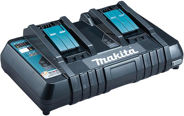 MAKITA Doppelladegerät, 230V