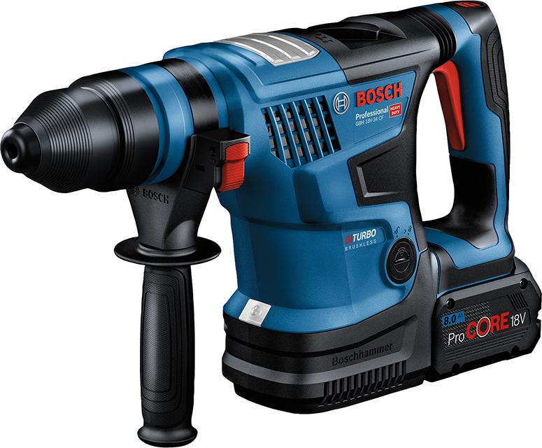 BOSCH Akku-Bohrhammer im Koffer