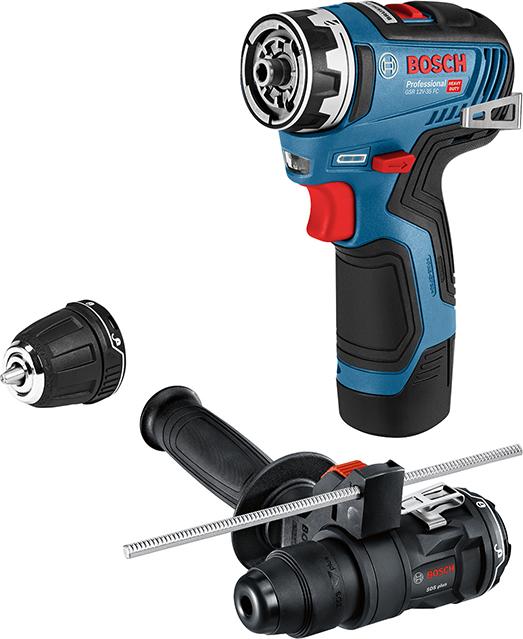 BOSCH Akku-Bohrschrauber + Zubehör