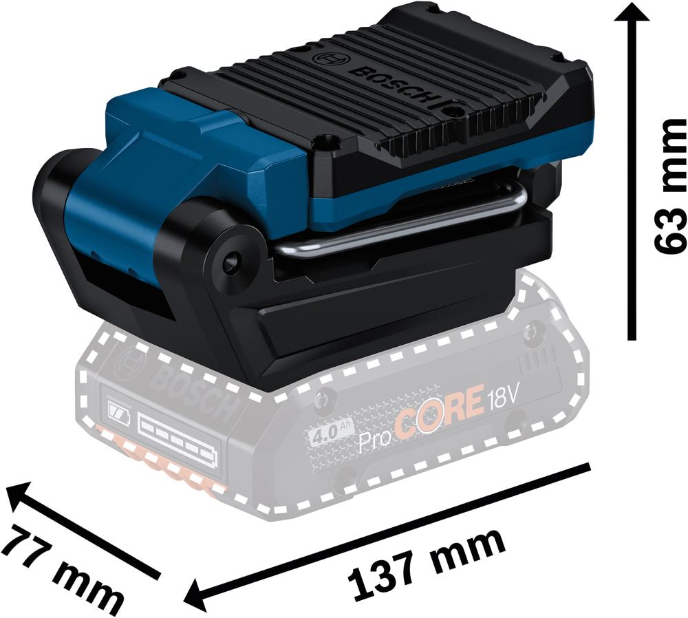 BOSCH Akku-Lampe, SOLO
