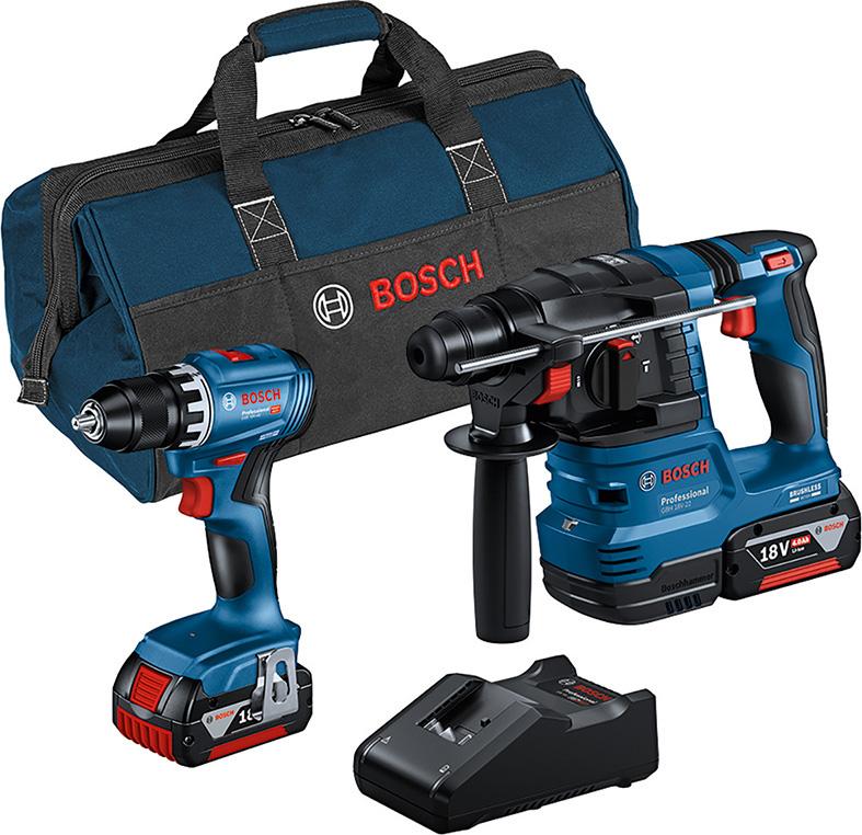 BOSCH 2-Tool-Akkusatz in Tasche