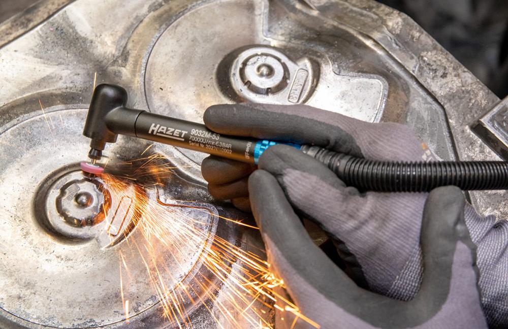 HAZET Mikro-Stabschleifer, abgewinkelt