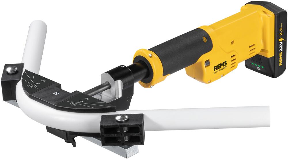 REMS Akku-Rohrbiegersatz im Koffer