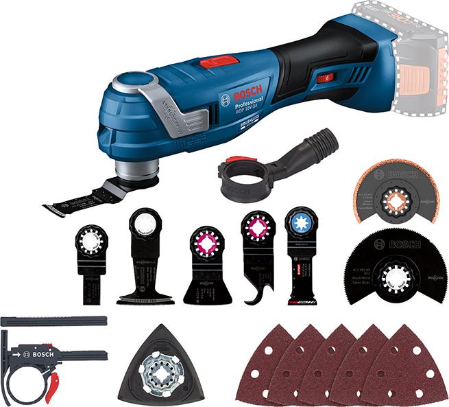 BOSCH Akku-Multitool + Zubehör, SOLO