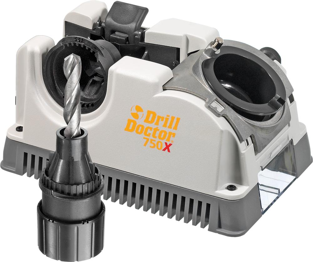 Spiralbohrer-Schleifmaschine im Koffer