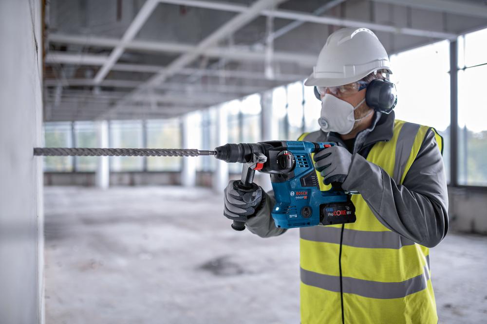 BOSCH Akku-Kombihammer SDS-plus, SOLO