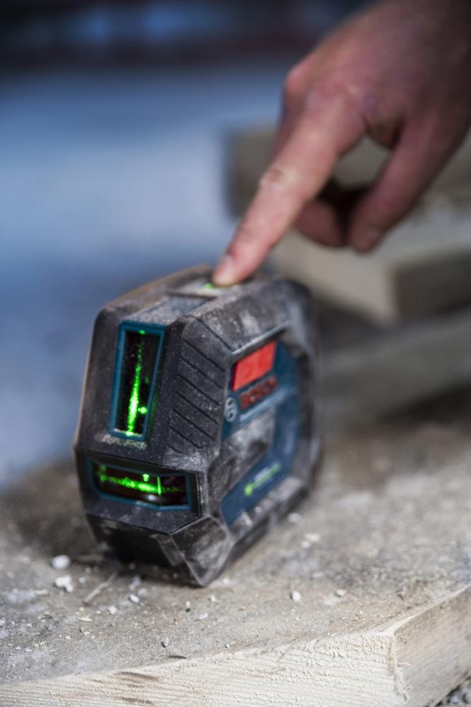 BOSCH Kreuzlinienlaserset, IP65