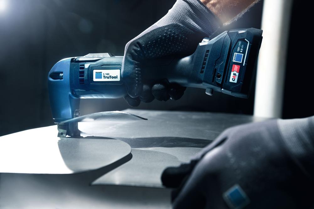 TRUMPF Akku-Blechschere in TrumpfBox